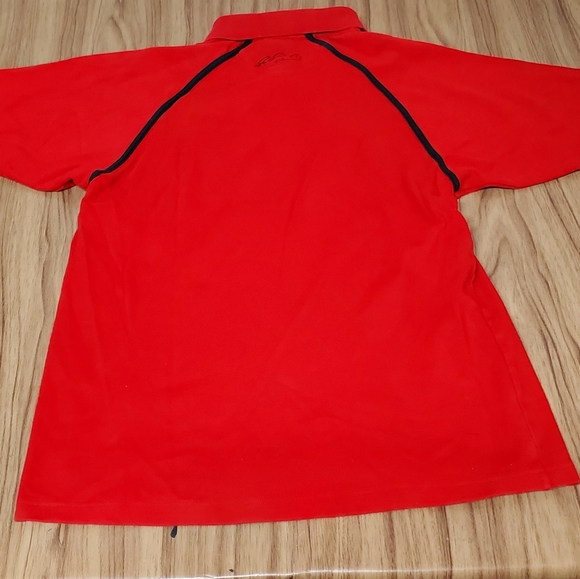 Ferrari Mens Red Polo Shirt - Size M 100% Cotton Classic Michael Schumacher - Picture 4 of 8